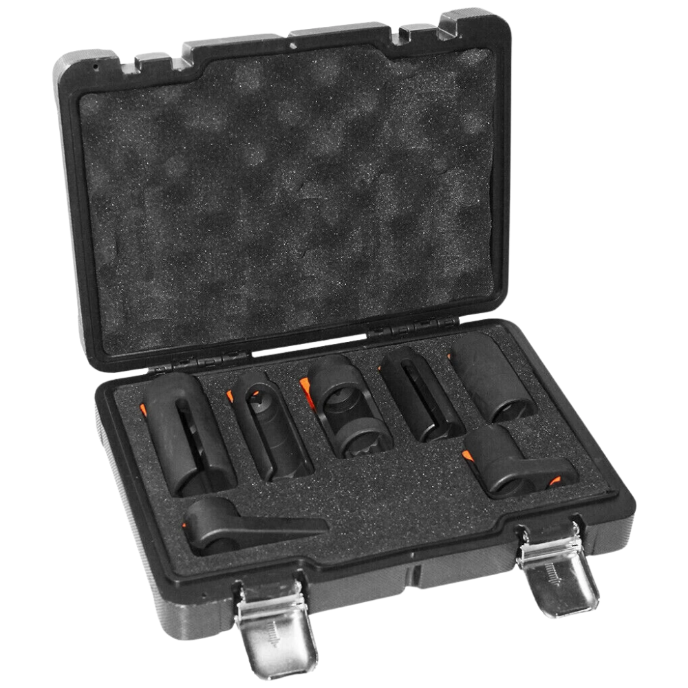 Sensor & Oxygen Sensor Socket Set – 7 Pieces