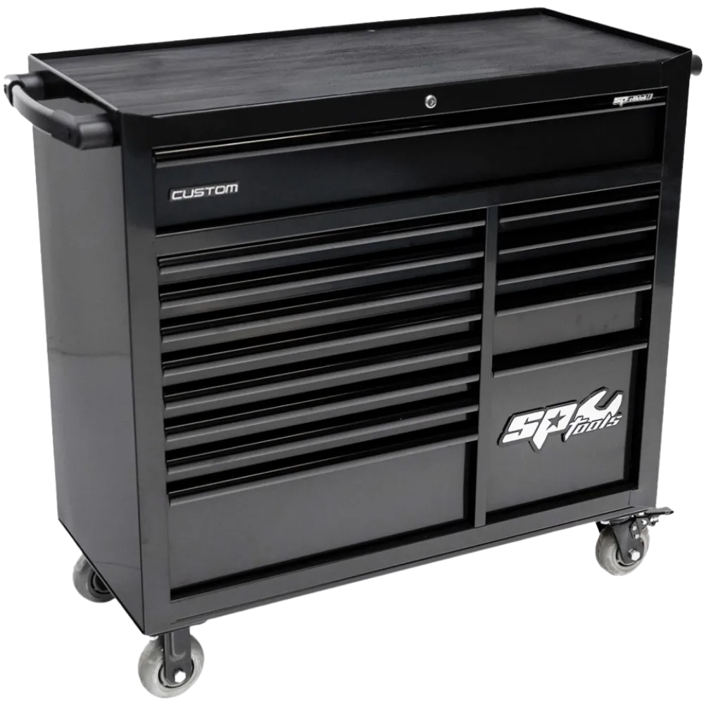 [SP01126BK] Custom Series XL Tool Trolley – 372 Pieces