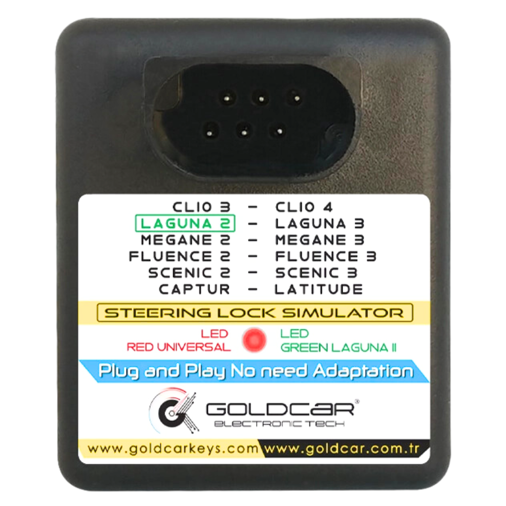Emulador de ESL- Renault Megane 2-3 / Clio 3-4 / Fluence 2-3 / Laguna 2-3 / Scenic 2-3 / Captur Plug & Play