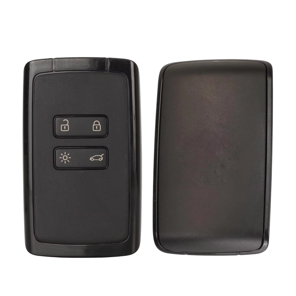Cartão Renault Hitag AES 4A - 433Mhz - KEYLESS - 4B - Preto