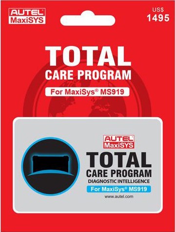 [Update-MS919] Atualização anual Autel MaxiSYS MS919