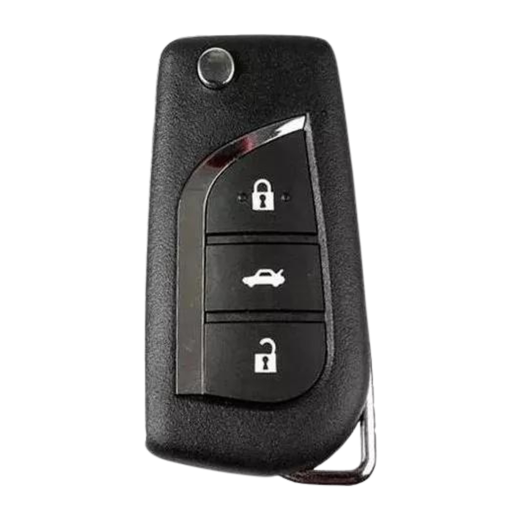 [XH-XKTO00EN] XKTO00EN - Xhorse Comando 3Butões - TOYOTA -Sem Transponder/Lamina